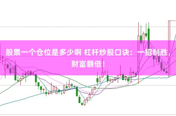 股票一个仓位是多少啊 杠杆炒股口诀：一招制胜，财富翻倍！