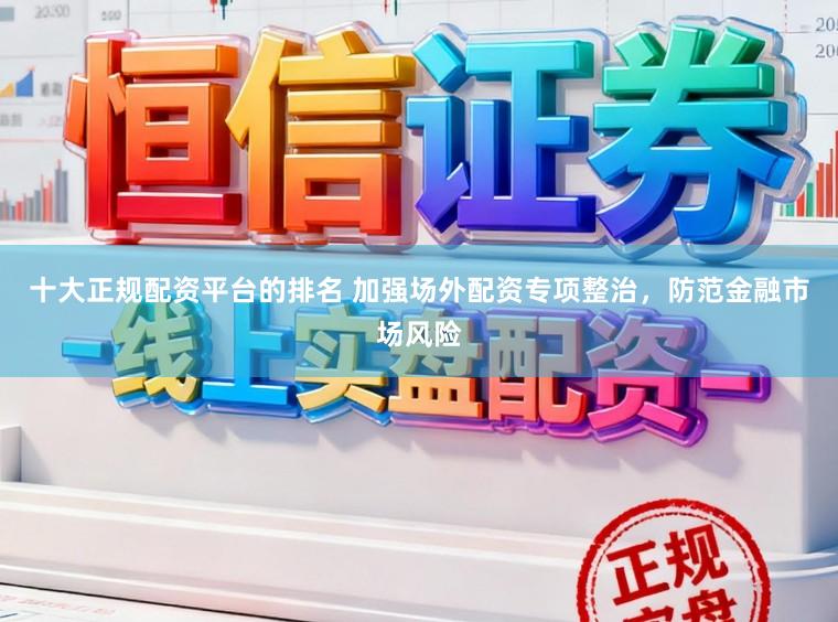 十大正规配资平台的排名 加强场外配资专项整治，防范金融市场风险